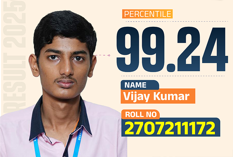 NEET Topper 2025 - Excel PU College